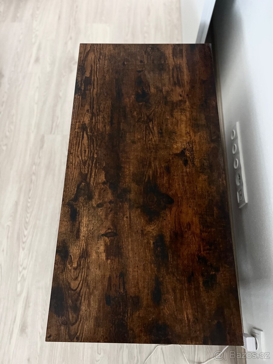 Výsuvný Konferenční stolek - skříňka, wenge barva - 7