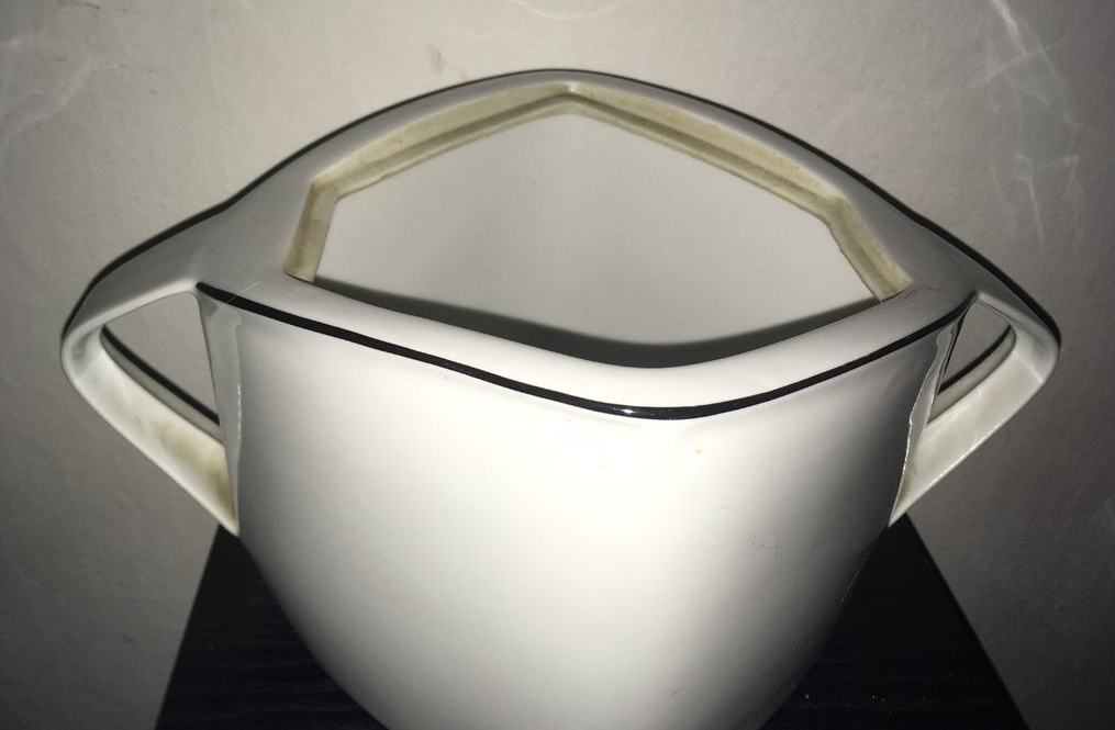 Bílá terina polévková mísa Epiag DF Czechoslovak - 7