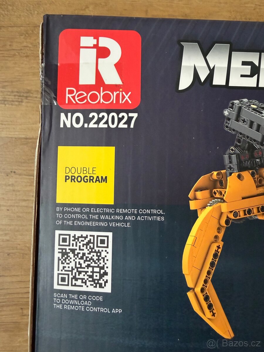 Stavebnice REOBRIX 22027 Lesní traktor na dálkové ovládání - 7