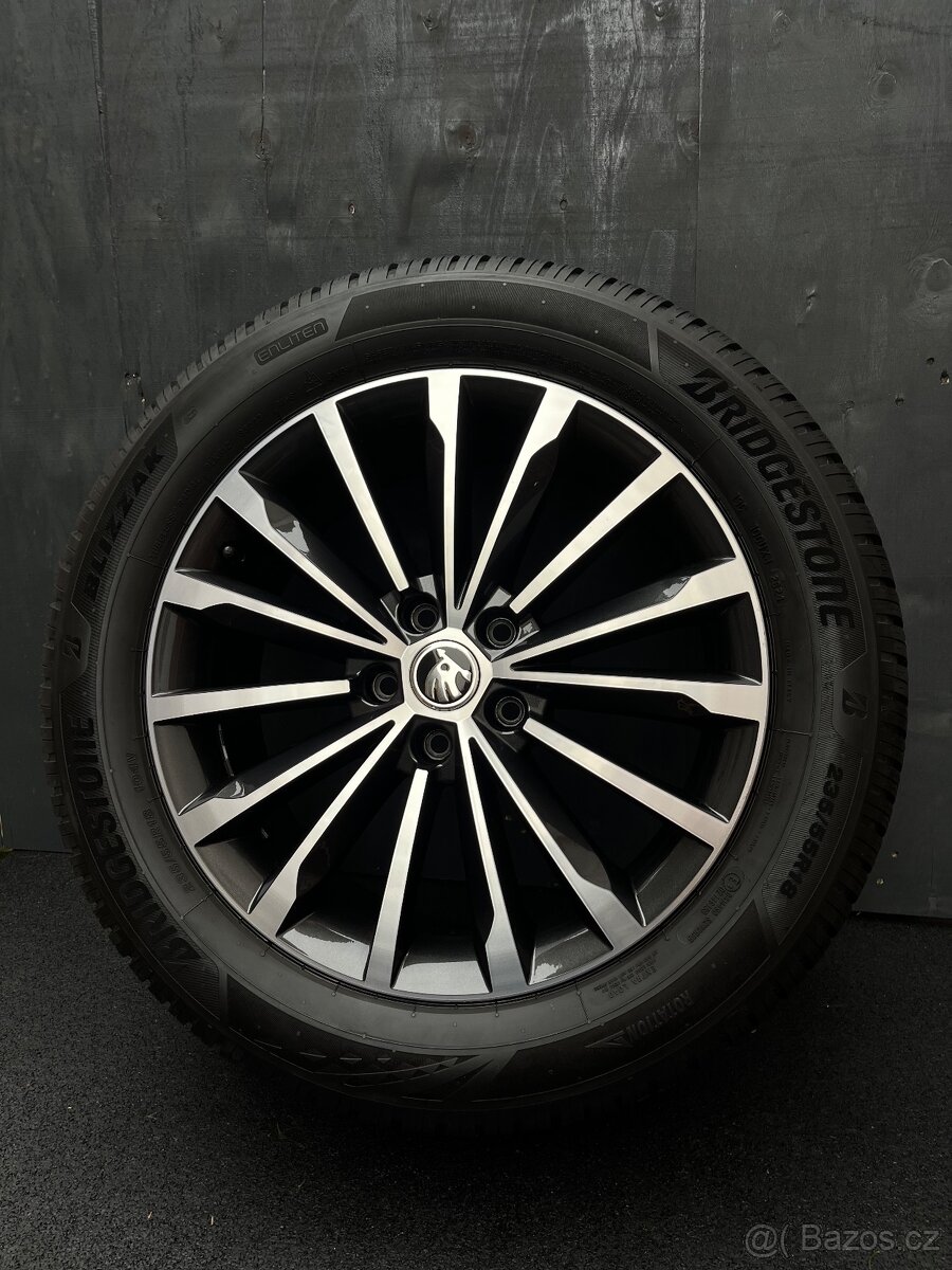 Originál alu 5x112 škoda kodiaq trinity 235/55/18 - 7