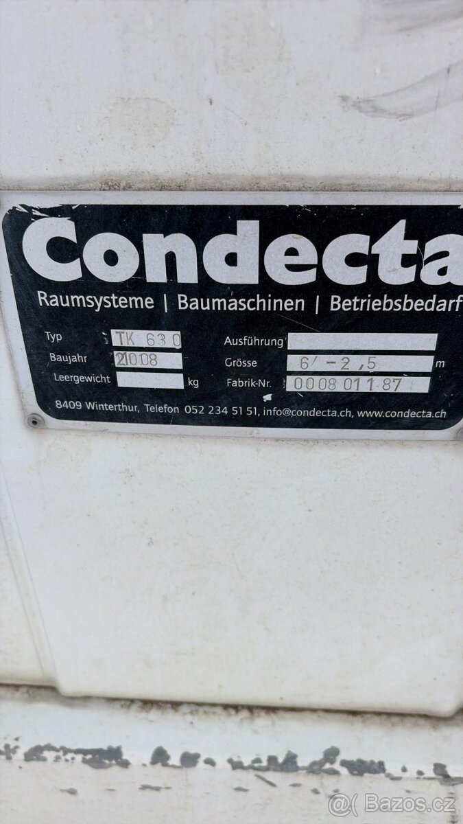 Sprchový / WC kontejner Condecta TK630 - 7