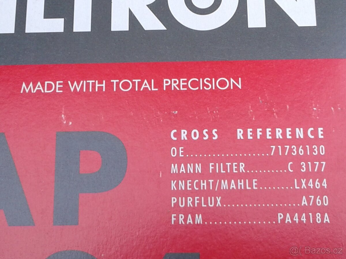 Alfa Romeo - 145/146 Boxer - Filtr sání - NOVÝ - 7