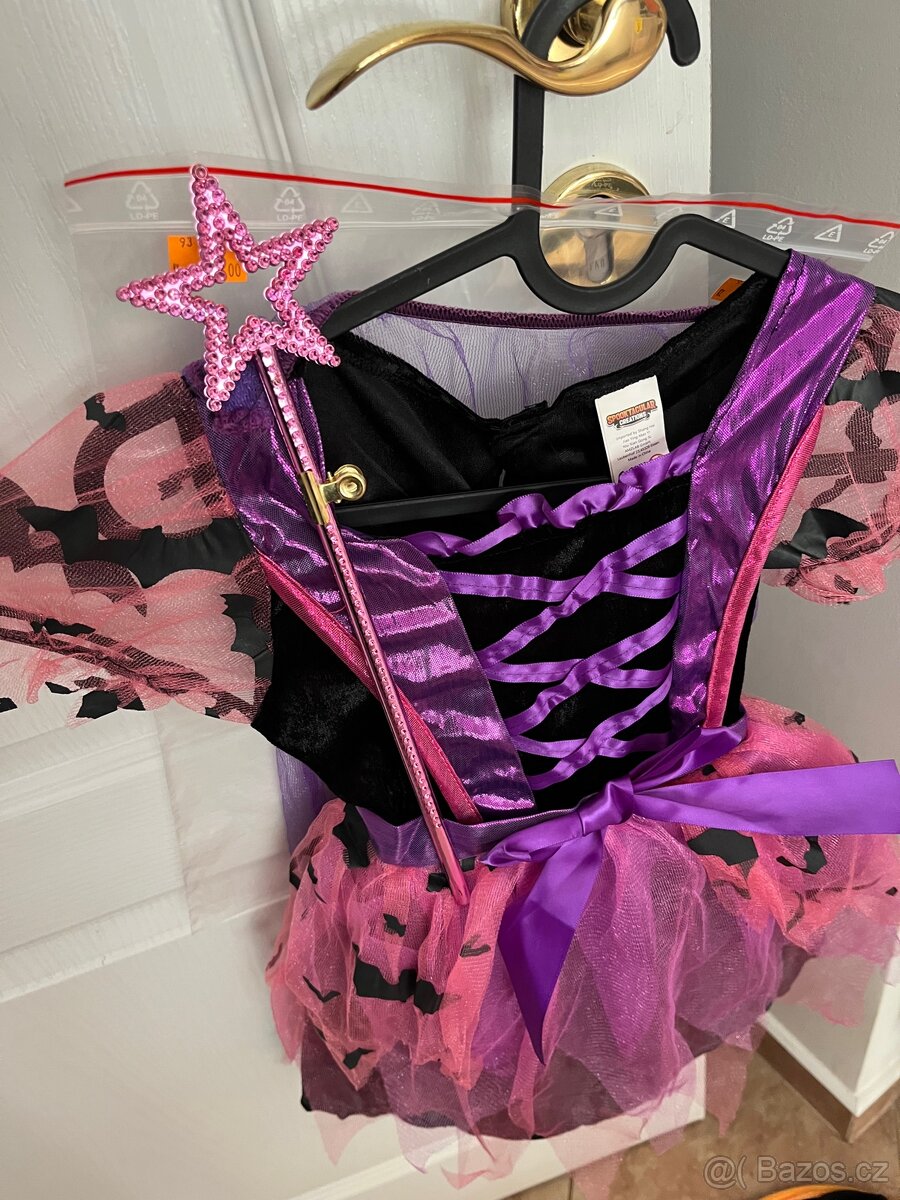 Kostým čarodějnice vel.128-130 - 7
