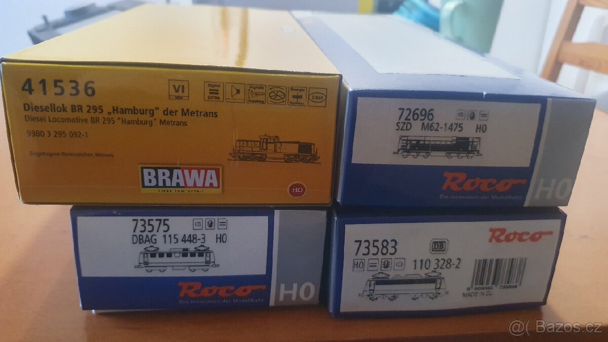 H0 lokomotivy trix roco brawa redukce sbírky - 7