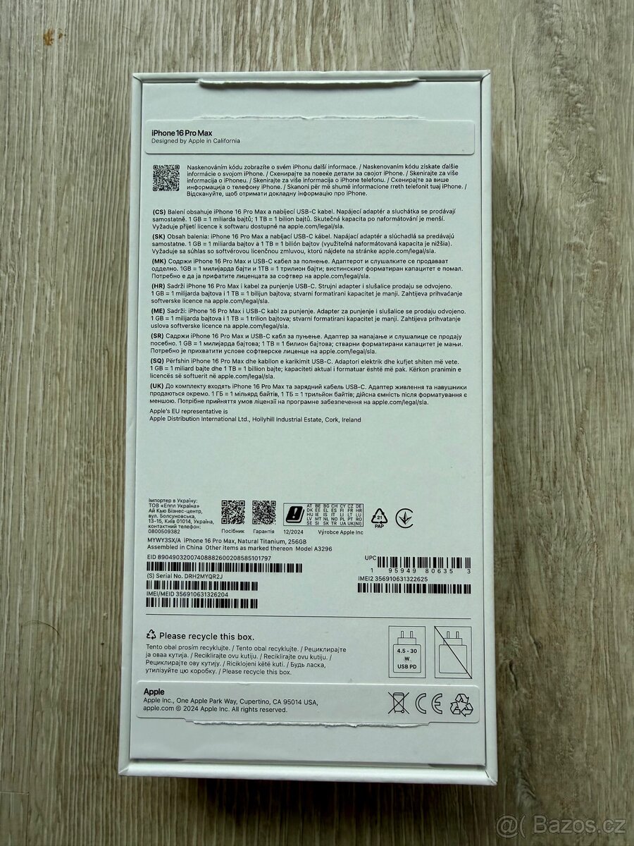 iPhone 16 PRO MAX 256GB, TOP stav, záruka - 7