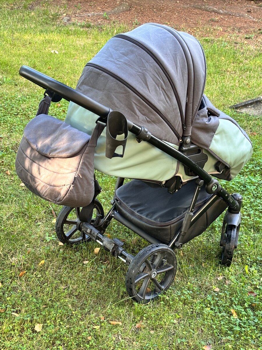 Tutis Kočárek Viva4 2v1 Sage - 7