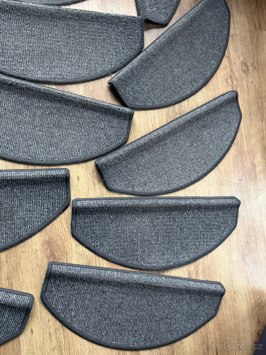 Kobercové nášlapy na schody 15ks - 7