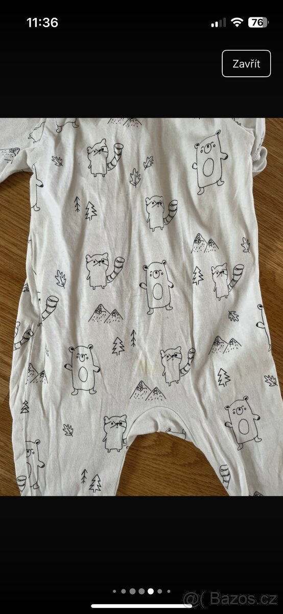 Set dupaček pro miminko, 15ks, vel. 3-9m - 7