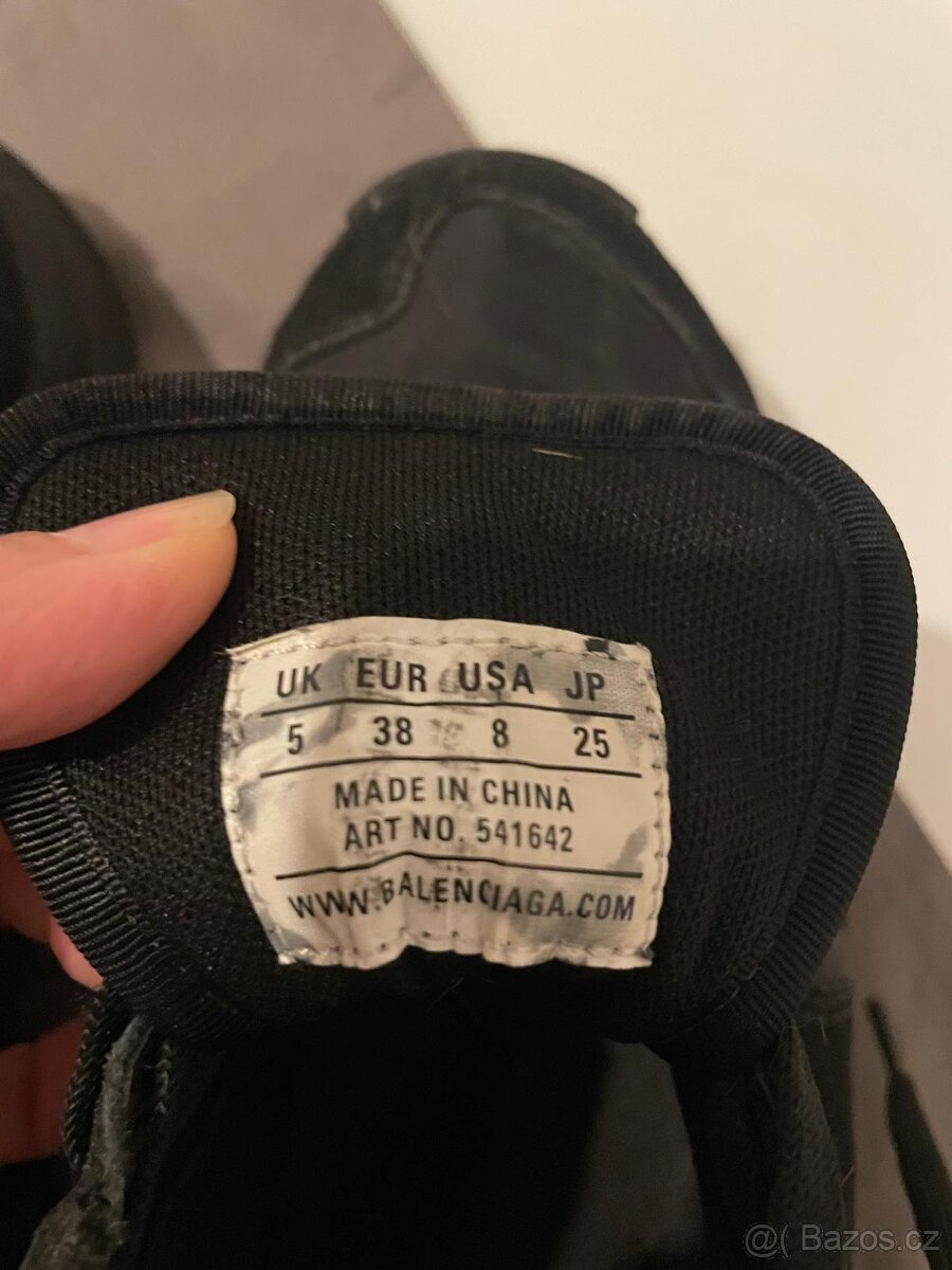 Balenciaga Triple S Woman Black - 7