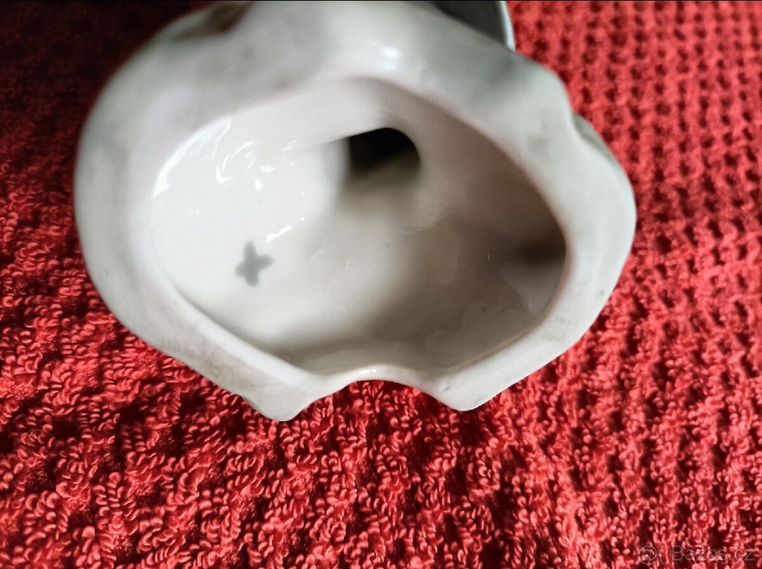 Páv, porcelánová soška - 7