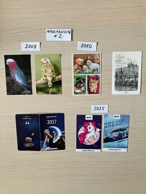 Kalendáříky sada 6+7 - 7