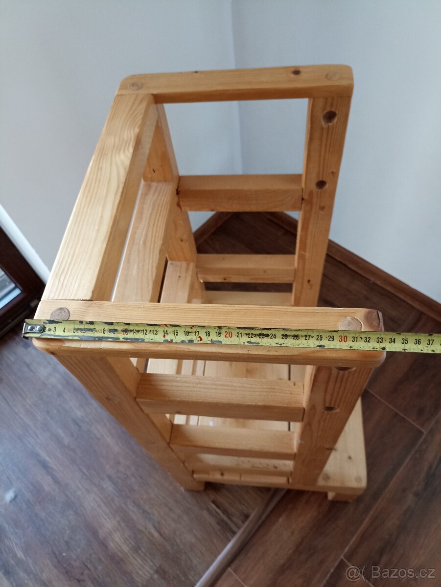 Dětská dřevěná rostoucí židle - 7