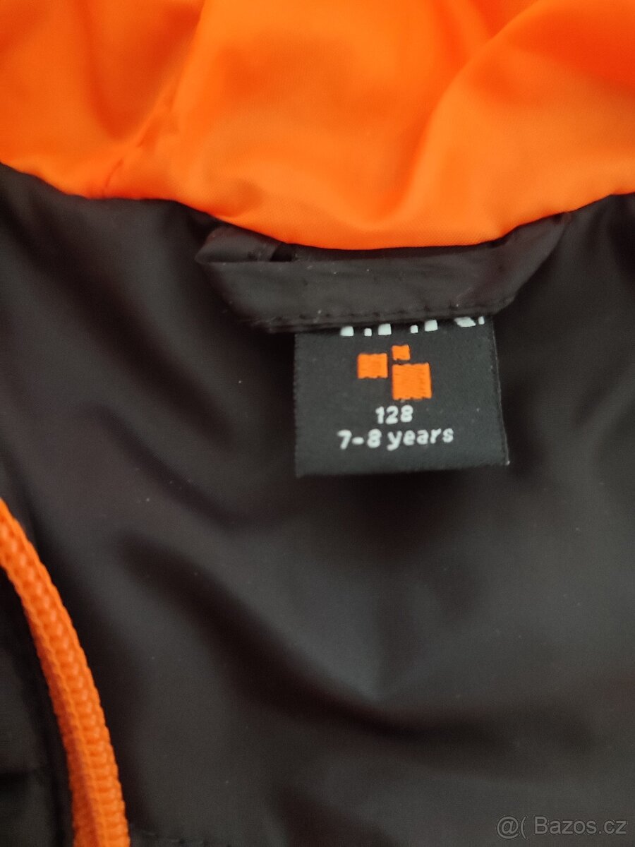 Chlapec.podzim.bundy 2ks-modrá,černá,vel. 128,7-8let-TOP - 7