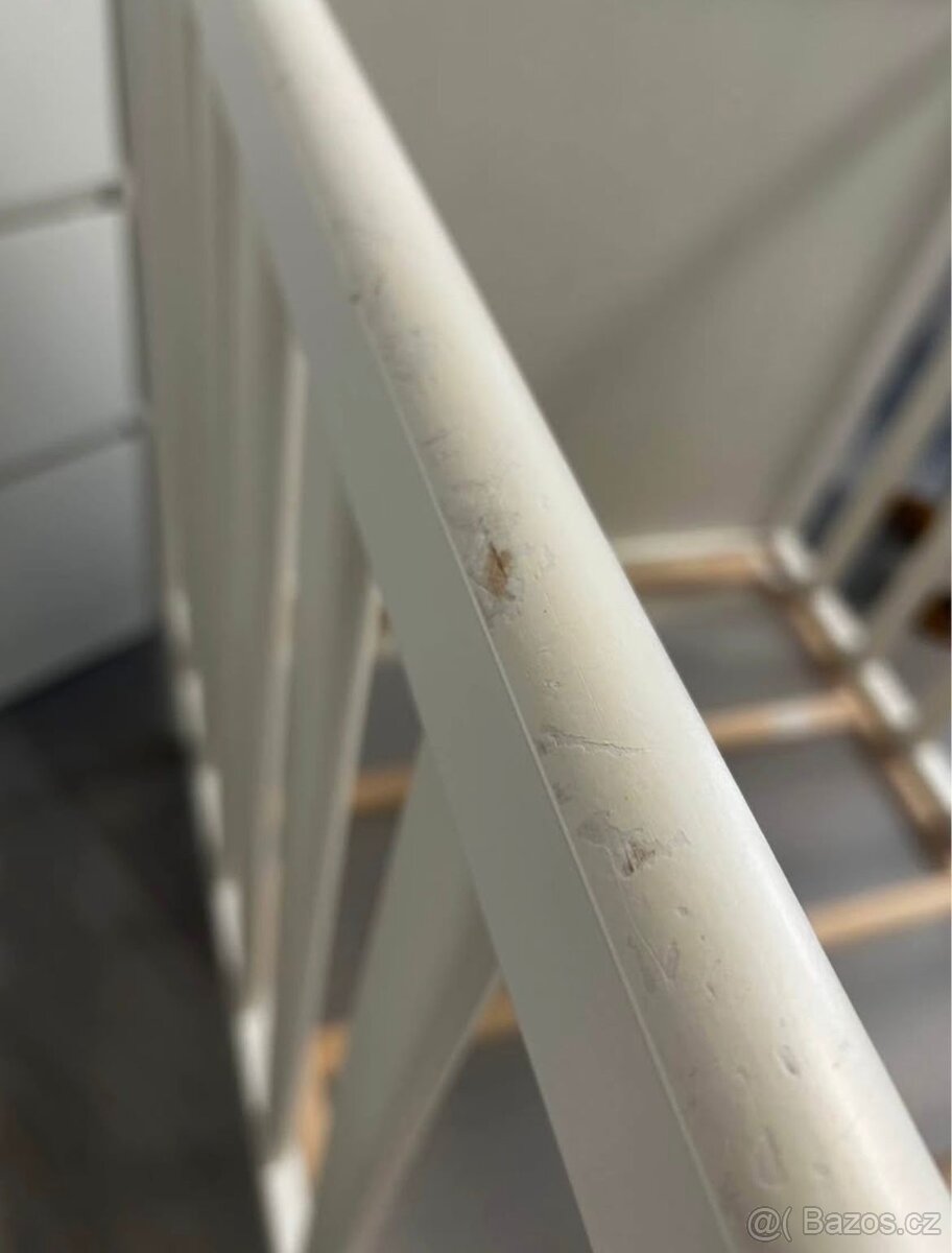 Dětská postýlka IKEA SUNDVIK bílá Rozměry: 60x120 - 7