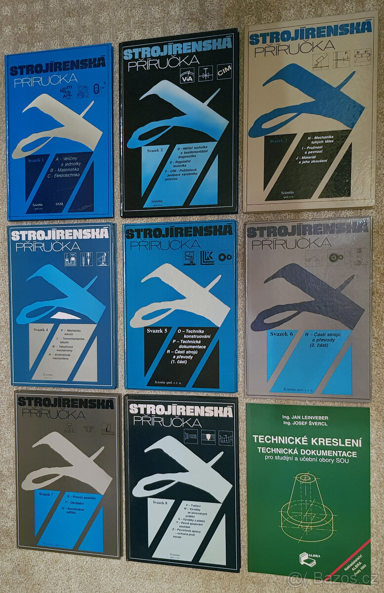 Technické kreslení, Strojírenská příručka 1-8 - 7