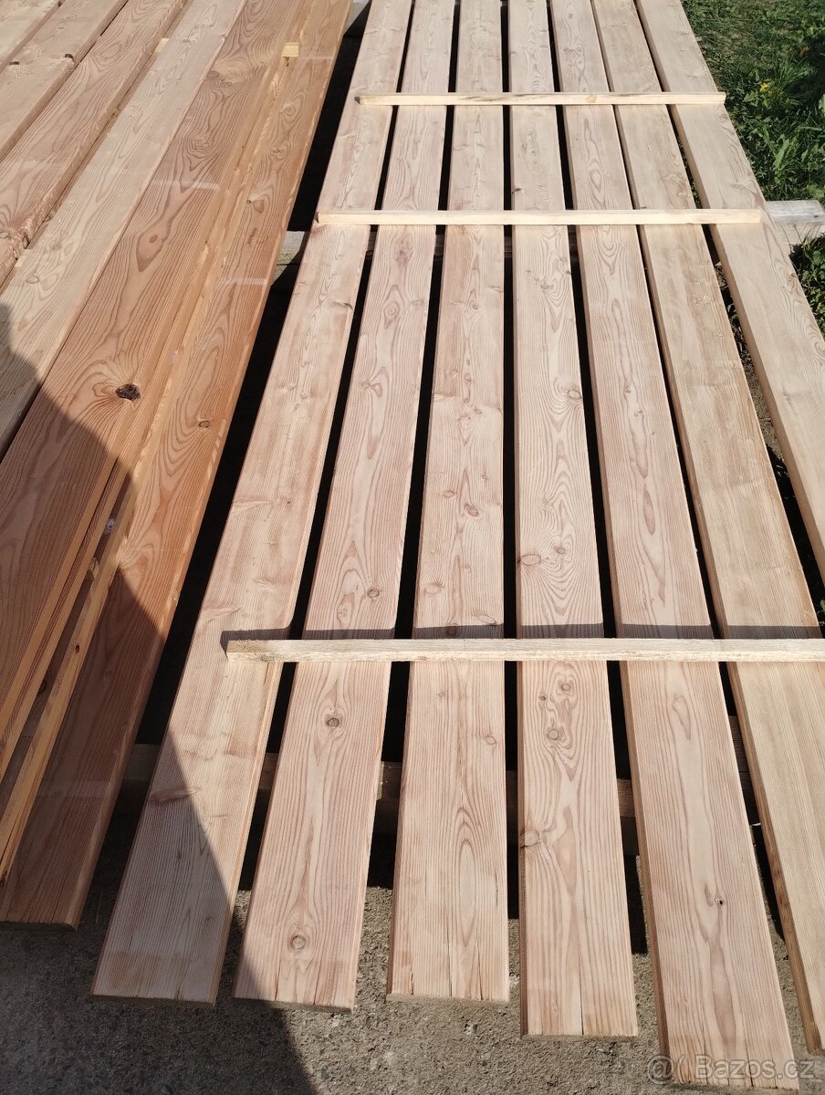 Terasová prkna modřín 34mm - 7