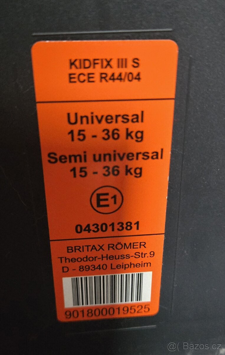 Autosedačka Britax Römer kidfix II XP SICT - 7