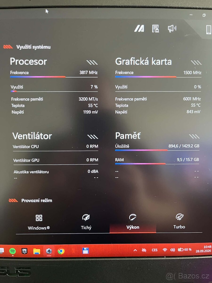 Asus TUF gaming F15 - 7