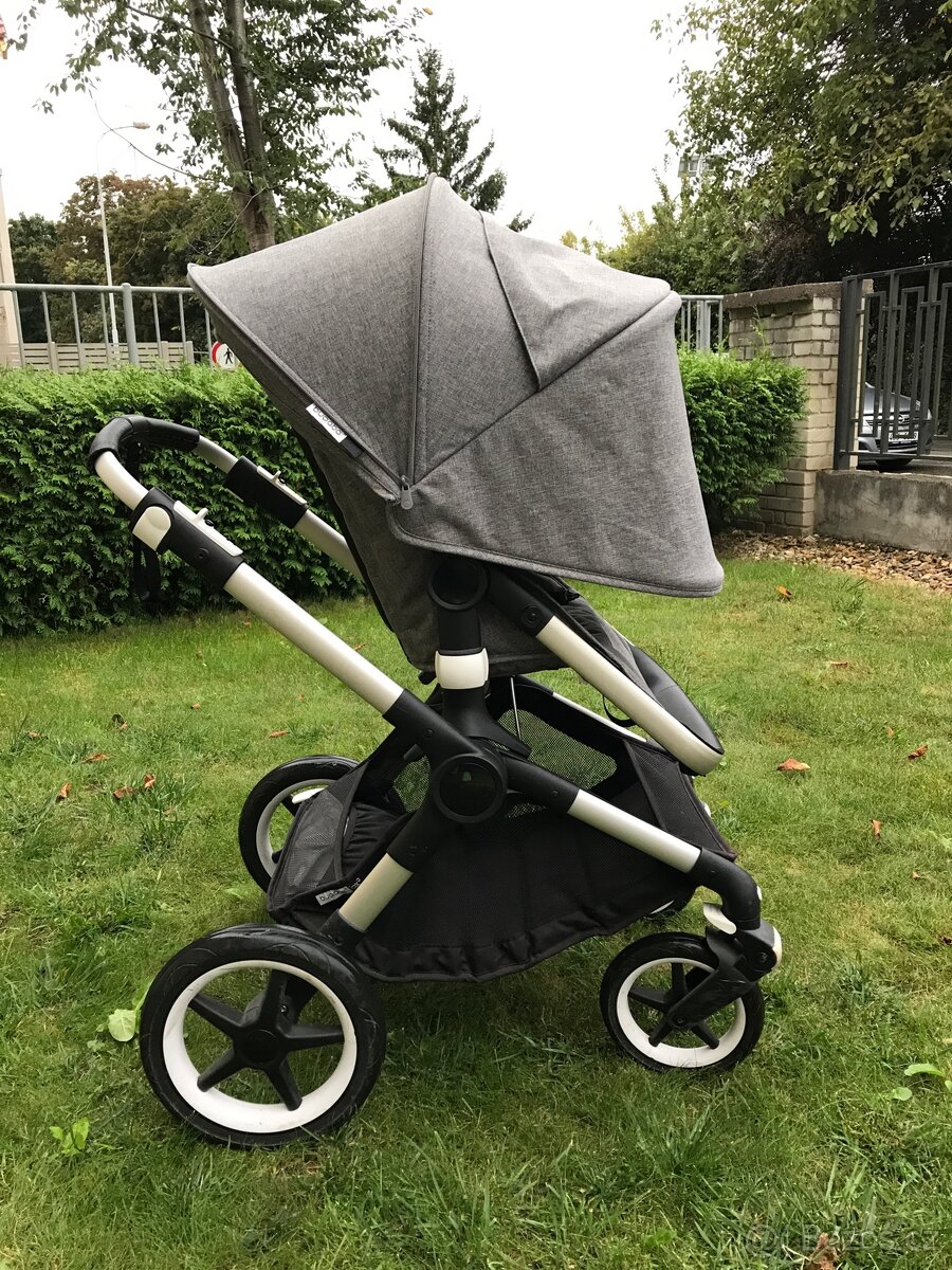 Bugaboo Fox 2v1 + fusak, rukávnik a letni stříška - 7