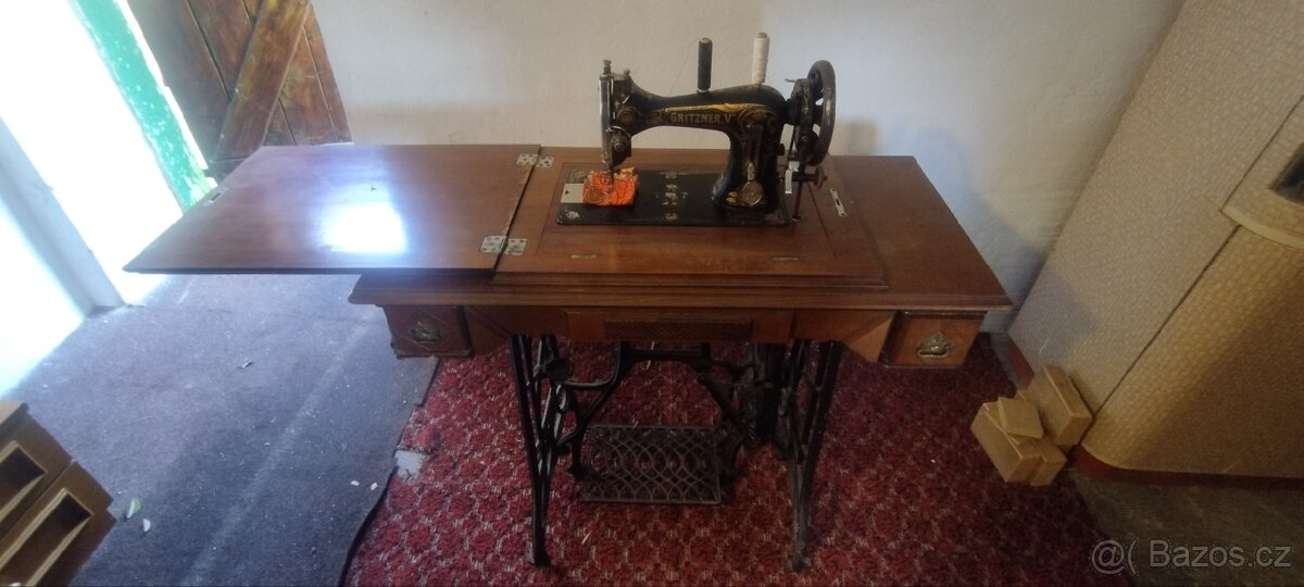 Šicí stroj Gritzner "V" durlach - 7