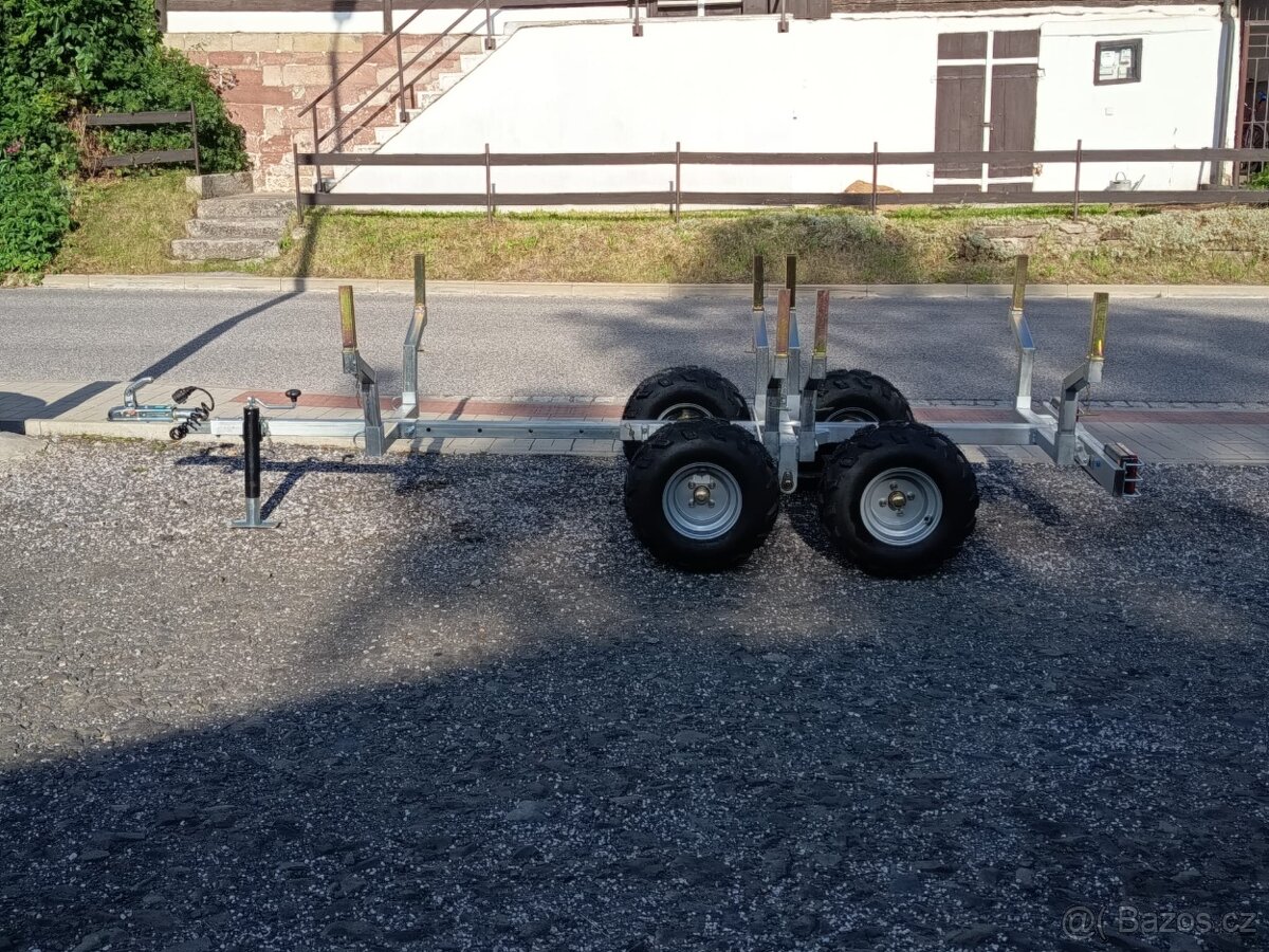 Vyvážečka za čtyřkolku/malotraktor s SPZ - 7