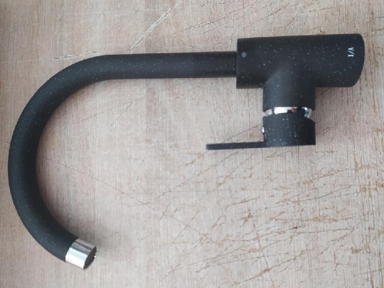 Dřezová baterie granitová černá - 7