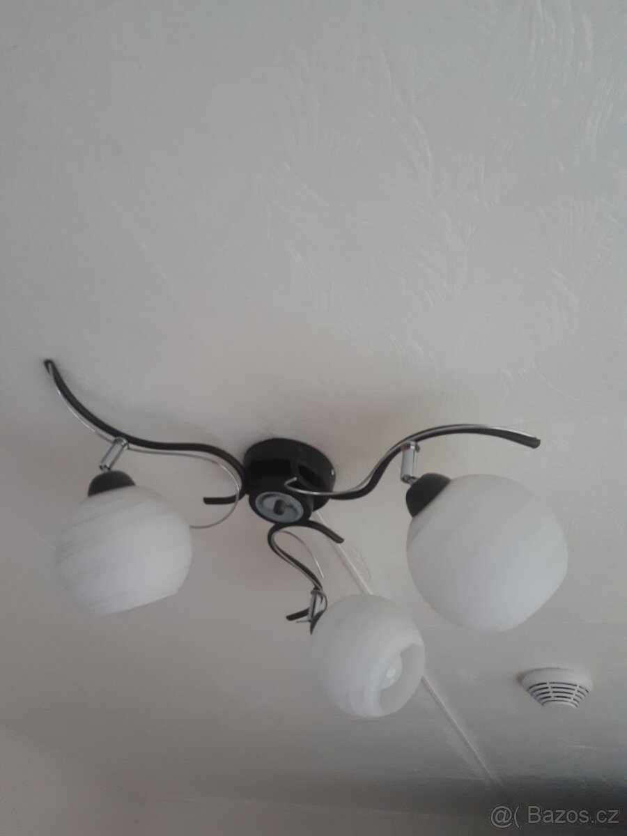 Stropní lampa + 2 stolní lampičky - 7