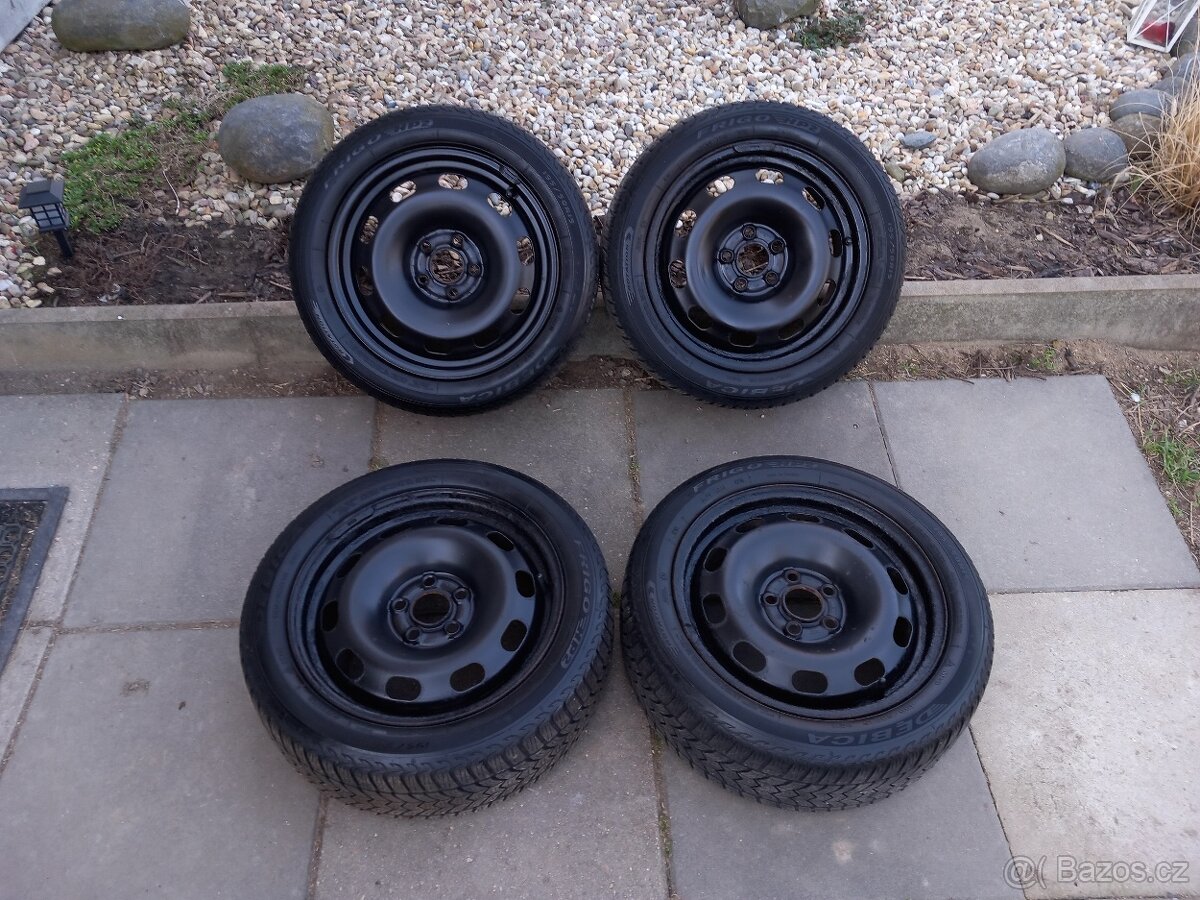 Disky, pneu sada 6,5Jx15 H2, ET 38 - 7