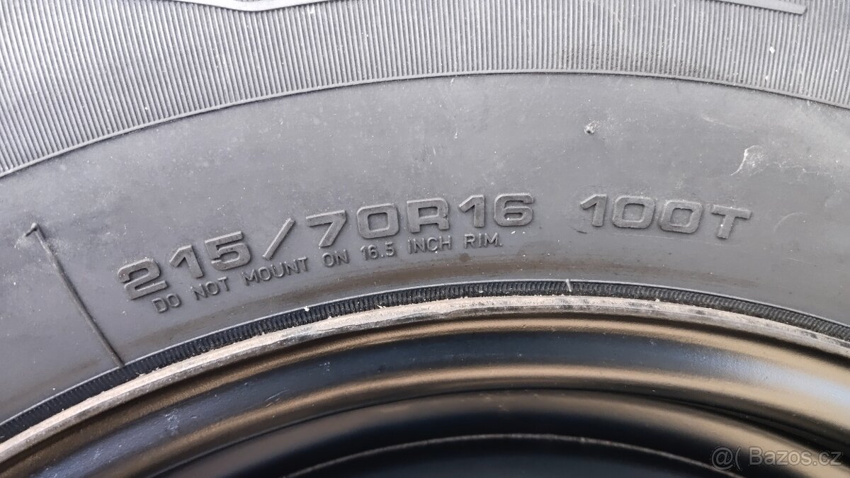 ZIMNÍ SADA MITSUBISHI ASX, OUTLANDER 215/70 R16 + TPMS - 7