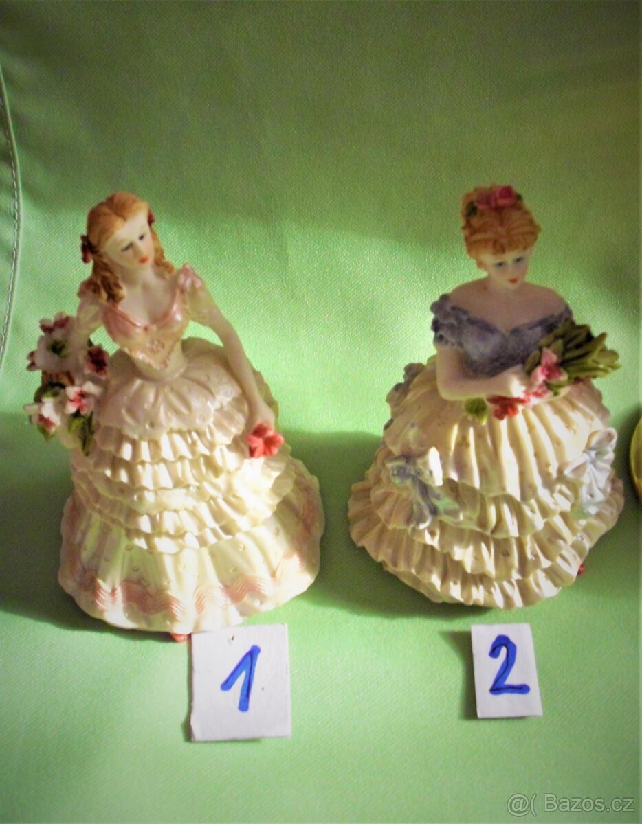 Karafa z Benátek a sošky. - 7