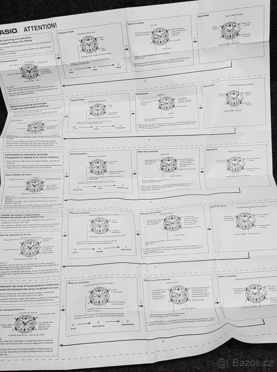 Casio G-Shock Touch Solar Gravitymaster GW-3000M-4AER - 7