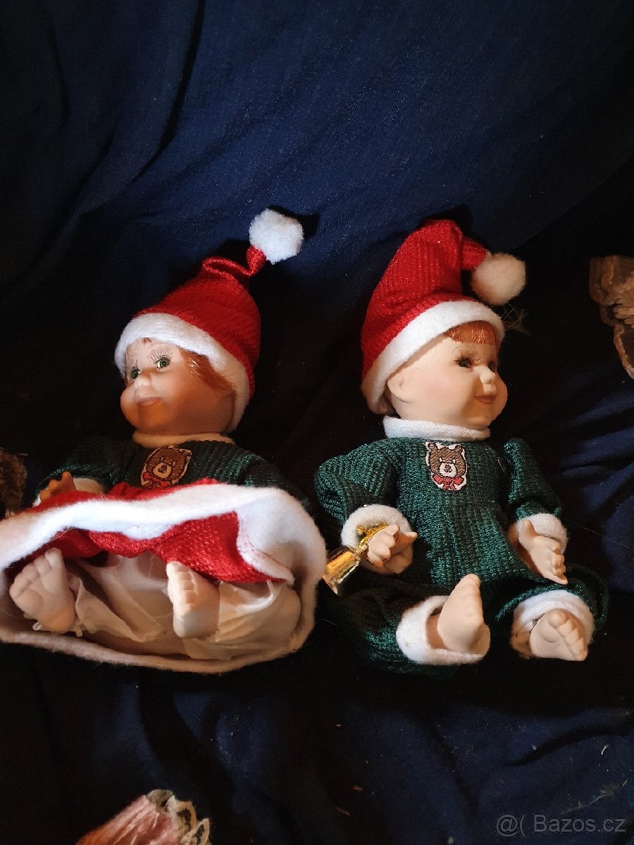 Panenky s porcelánovou hlavou kočárky - 7