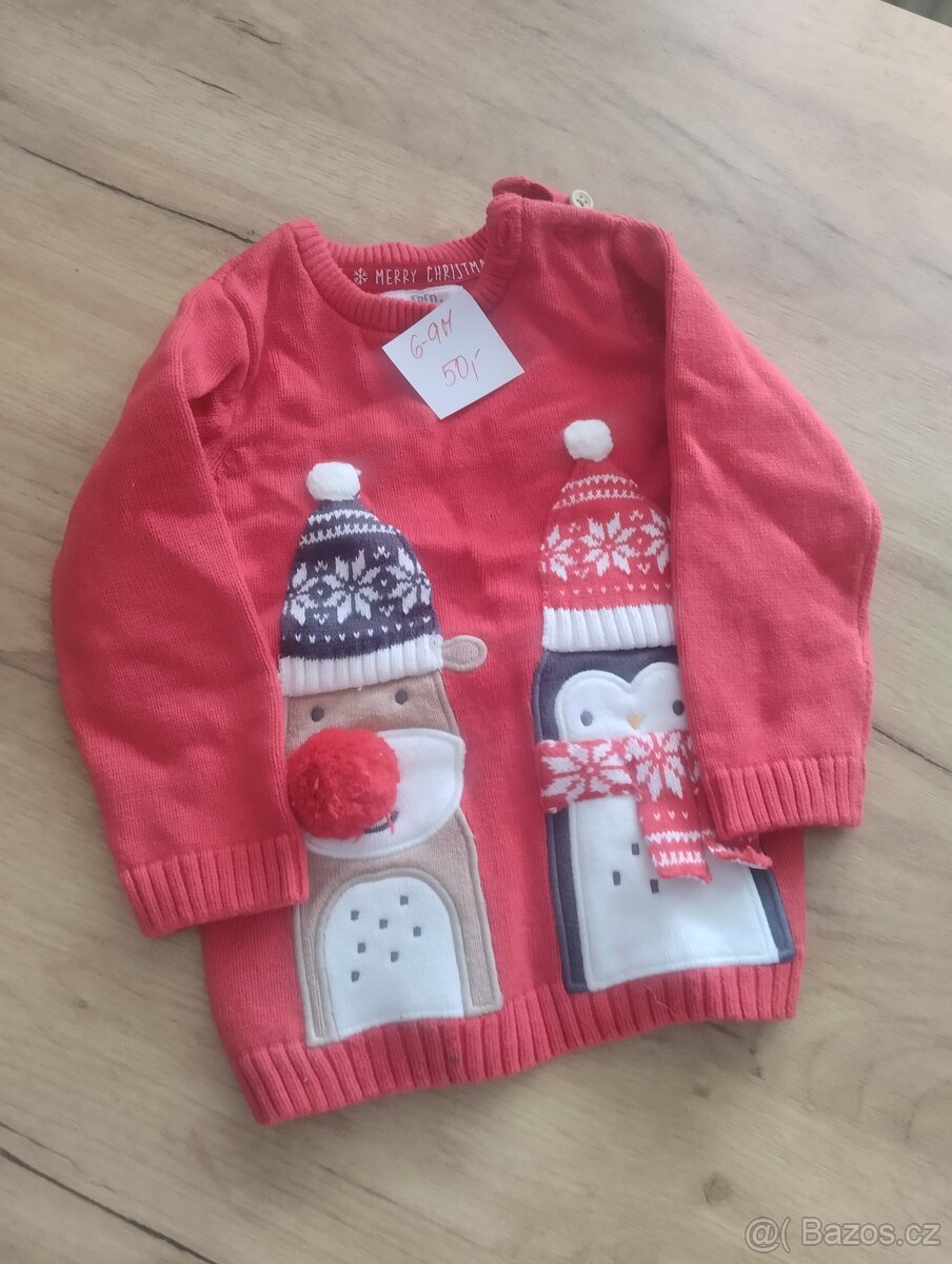 dětské kombinézy+vánoční oblečení,bundy - 7