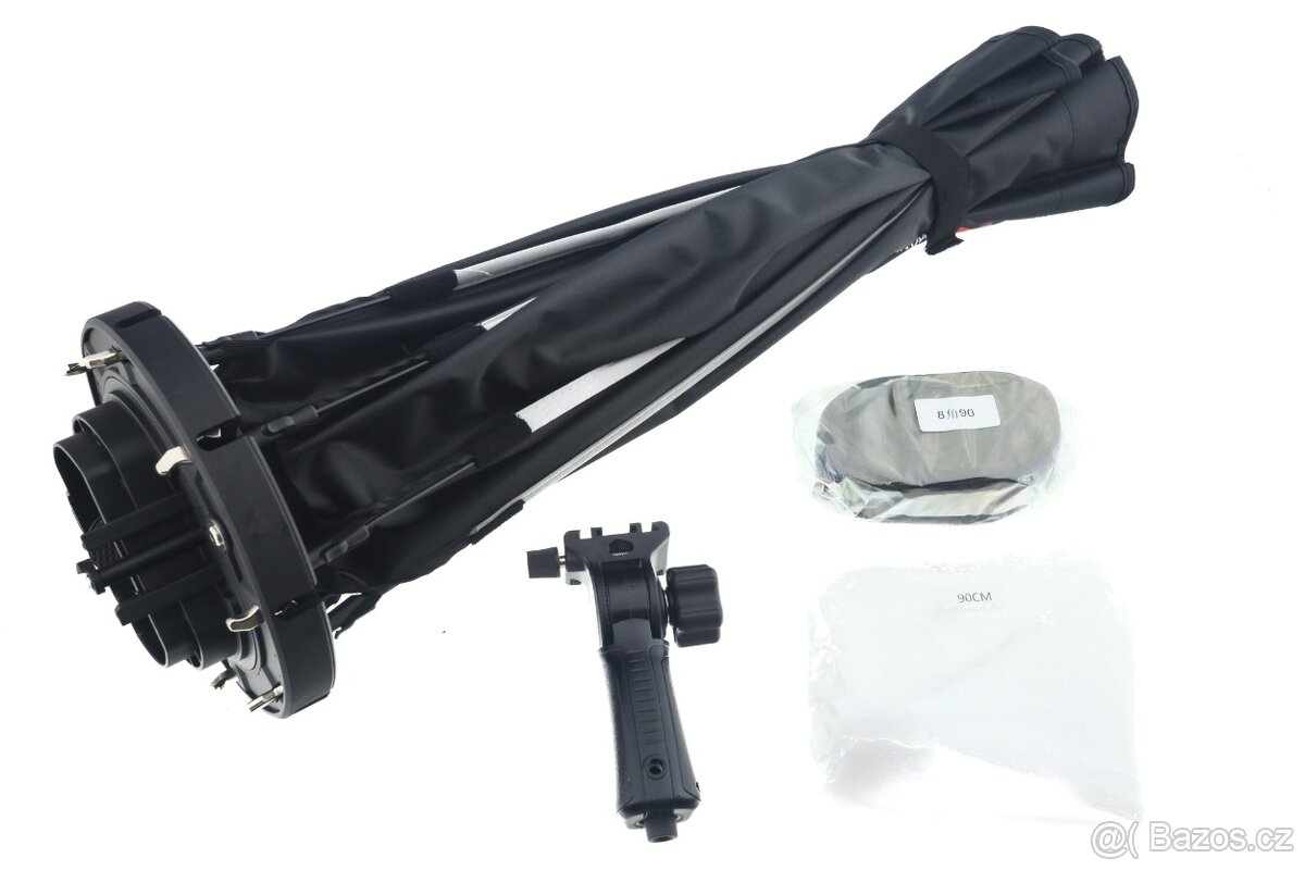 Softbox s rukojetí – 90 cm pro studiové a externí blesky - 7