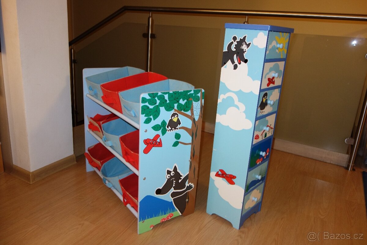 Lidl dětský úložný regál a šuplíky - 7