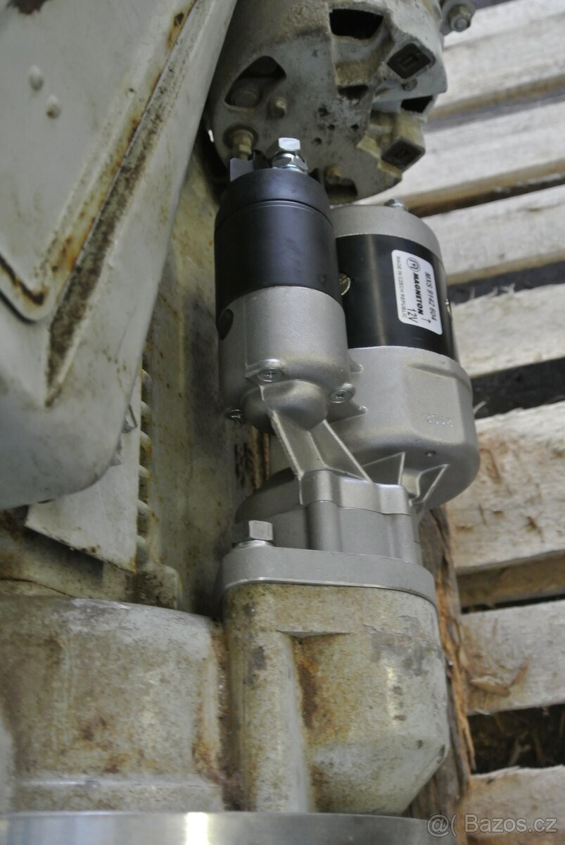 ZESÍLENÝ REDUKTOROVÝ STARTER NA MALOTRAKTORY TK 10, TK 12 - 7