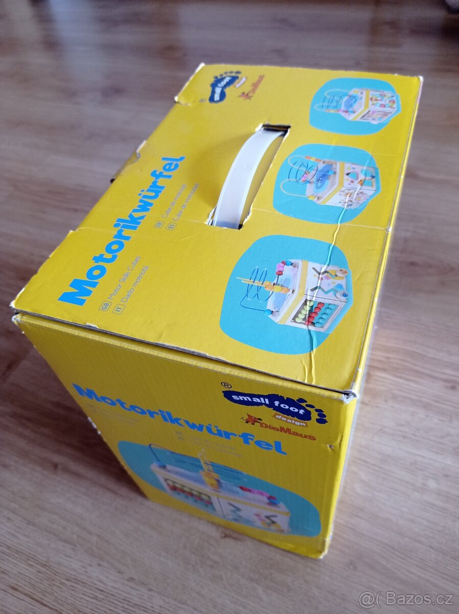 Dřevěná motorická kostka - 7