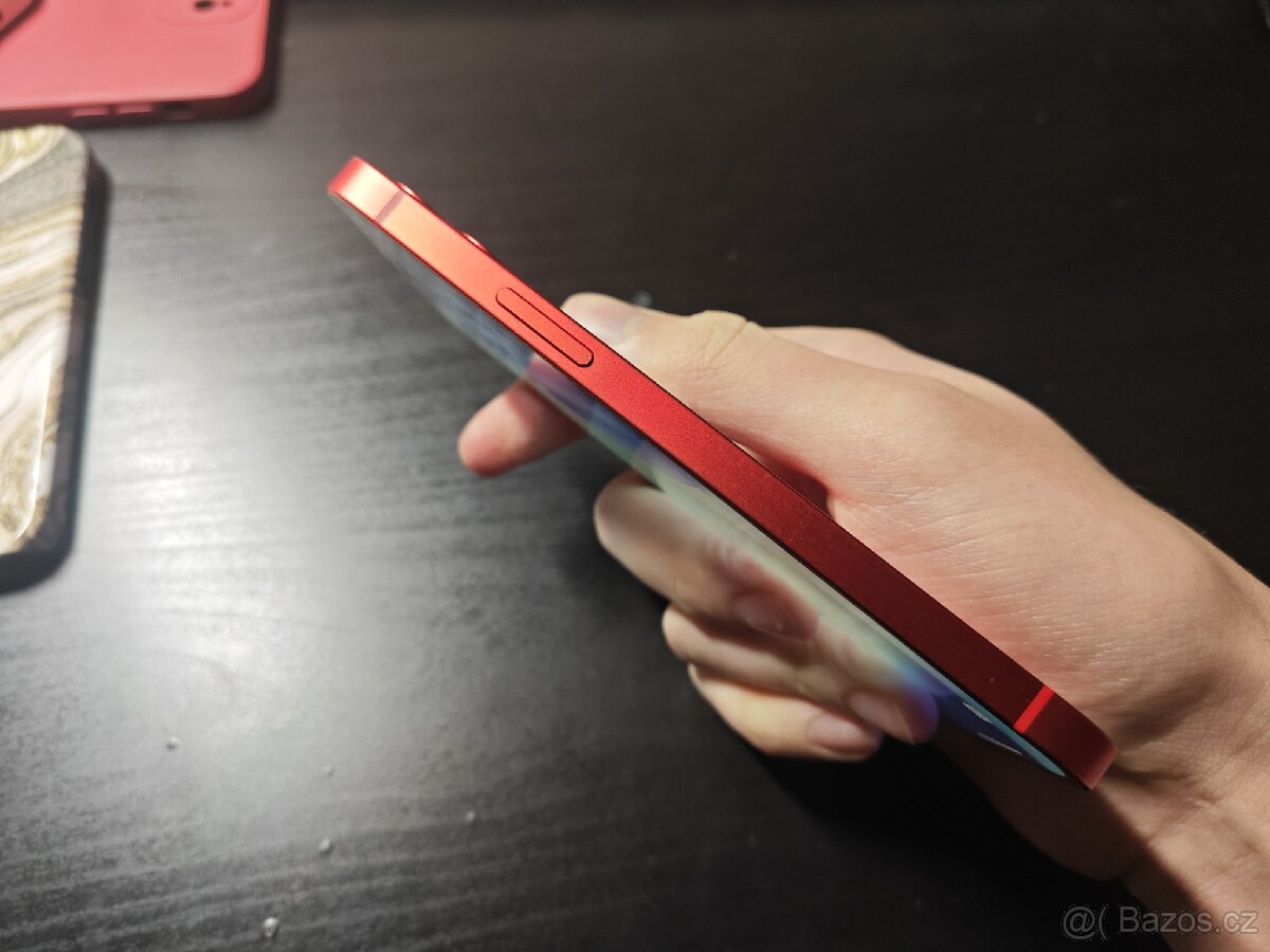 iPhone 12 128gb red + obaly - 7