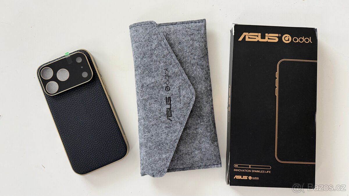 Luxusní kryt ASUS × GAODIOL pro iPhone 17 Pro – černý - 7