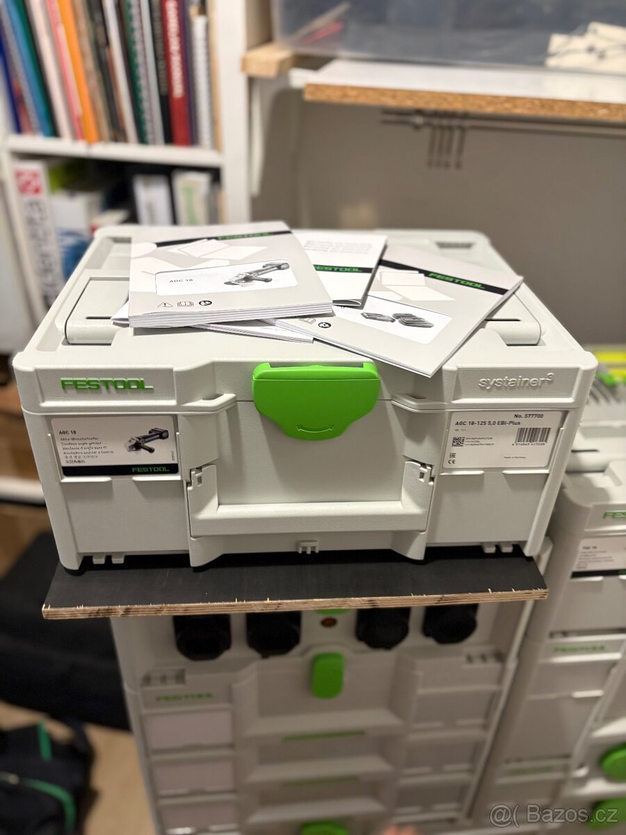 Festool AGC 18V-125 2x5,0Ah EBI-Plus (577700) - 7