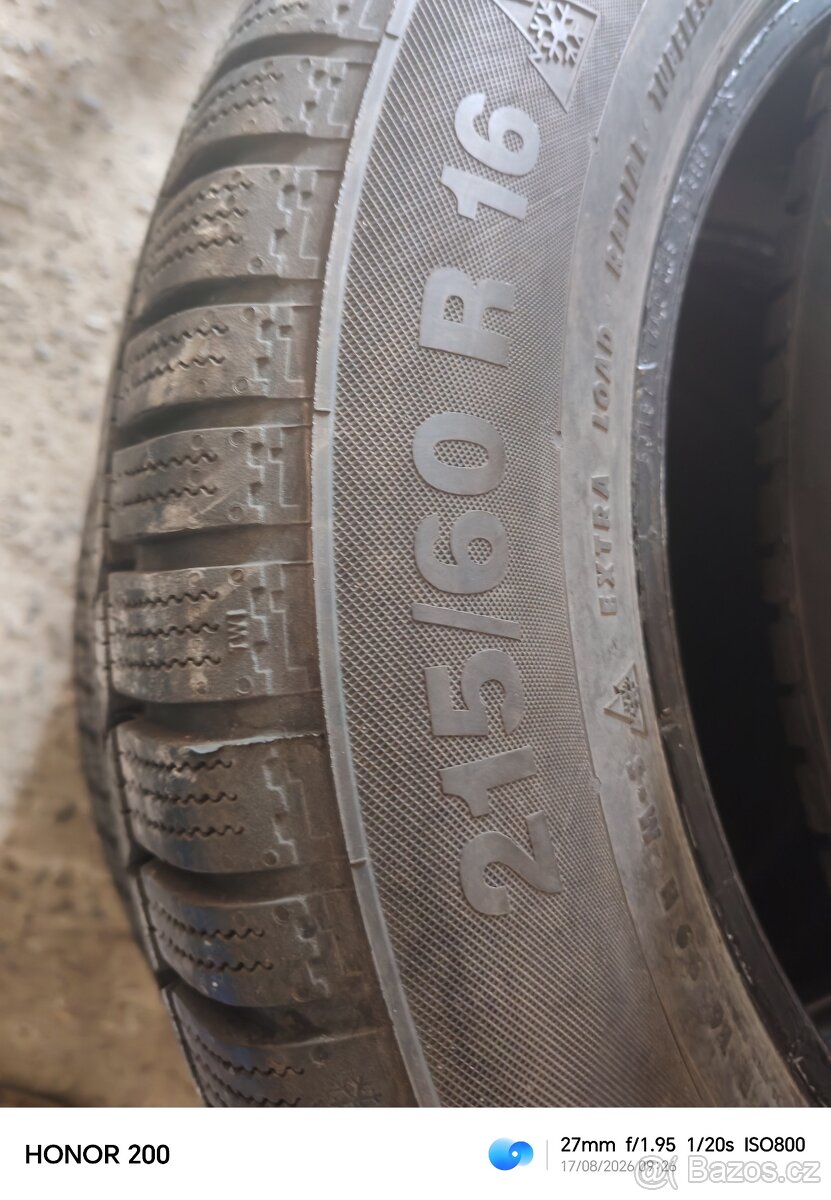 215/60/16 Continental - 7