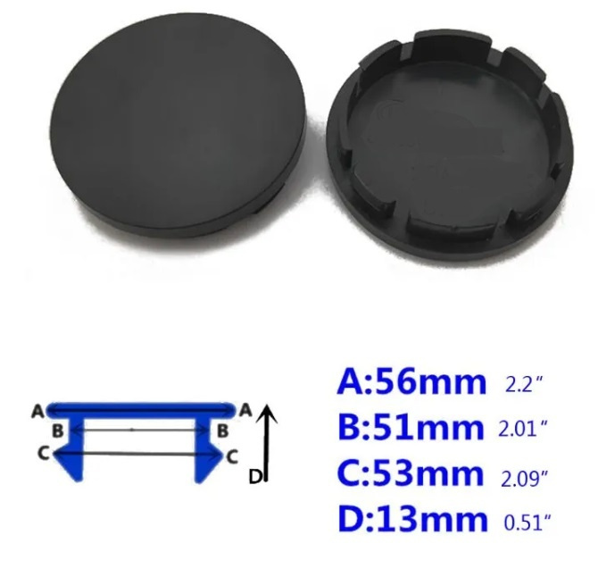56/60mm krytky - 7