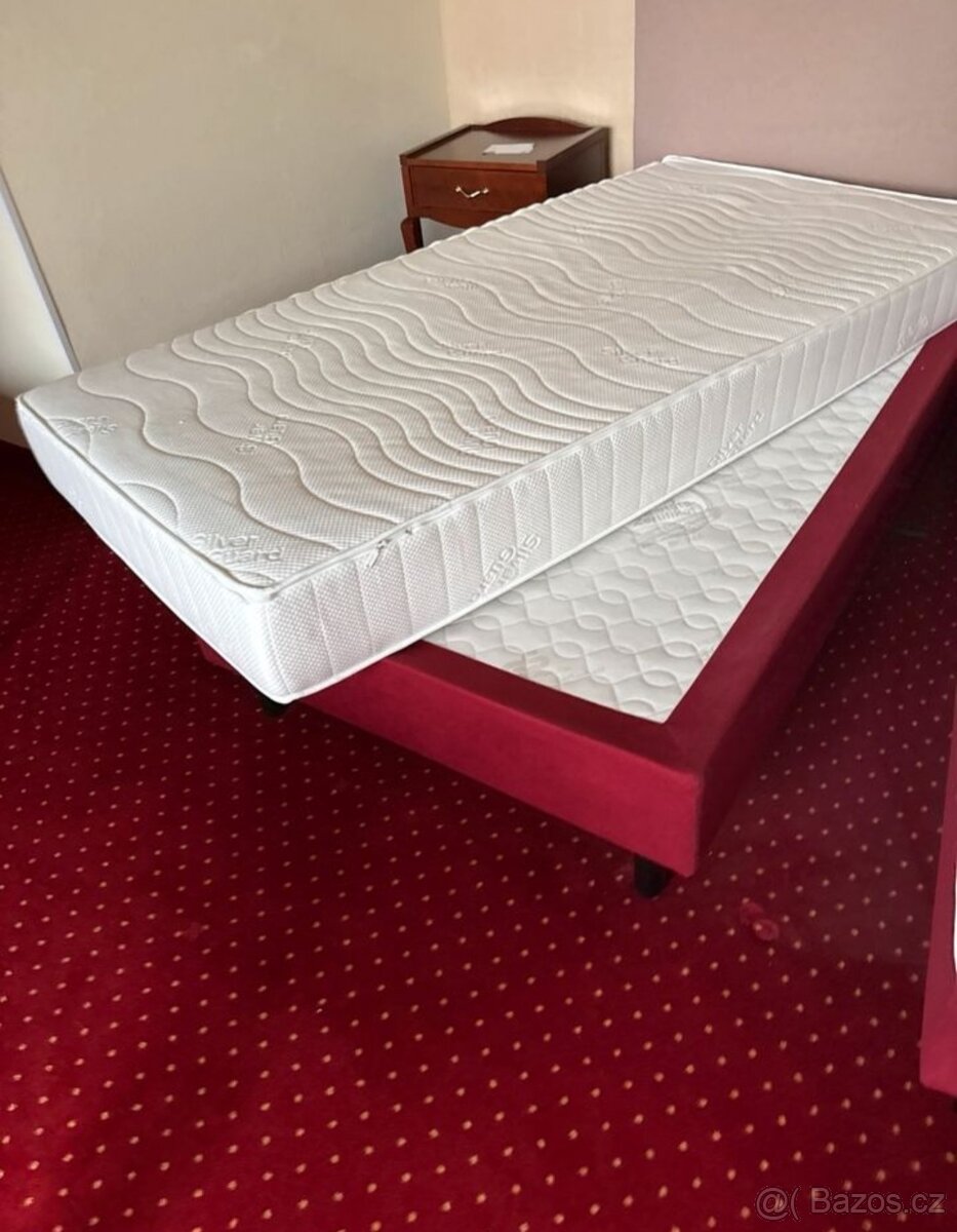 230 ks postele hotelové boxspring vcetne matrace - 7