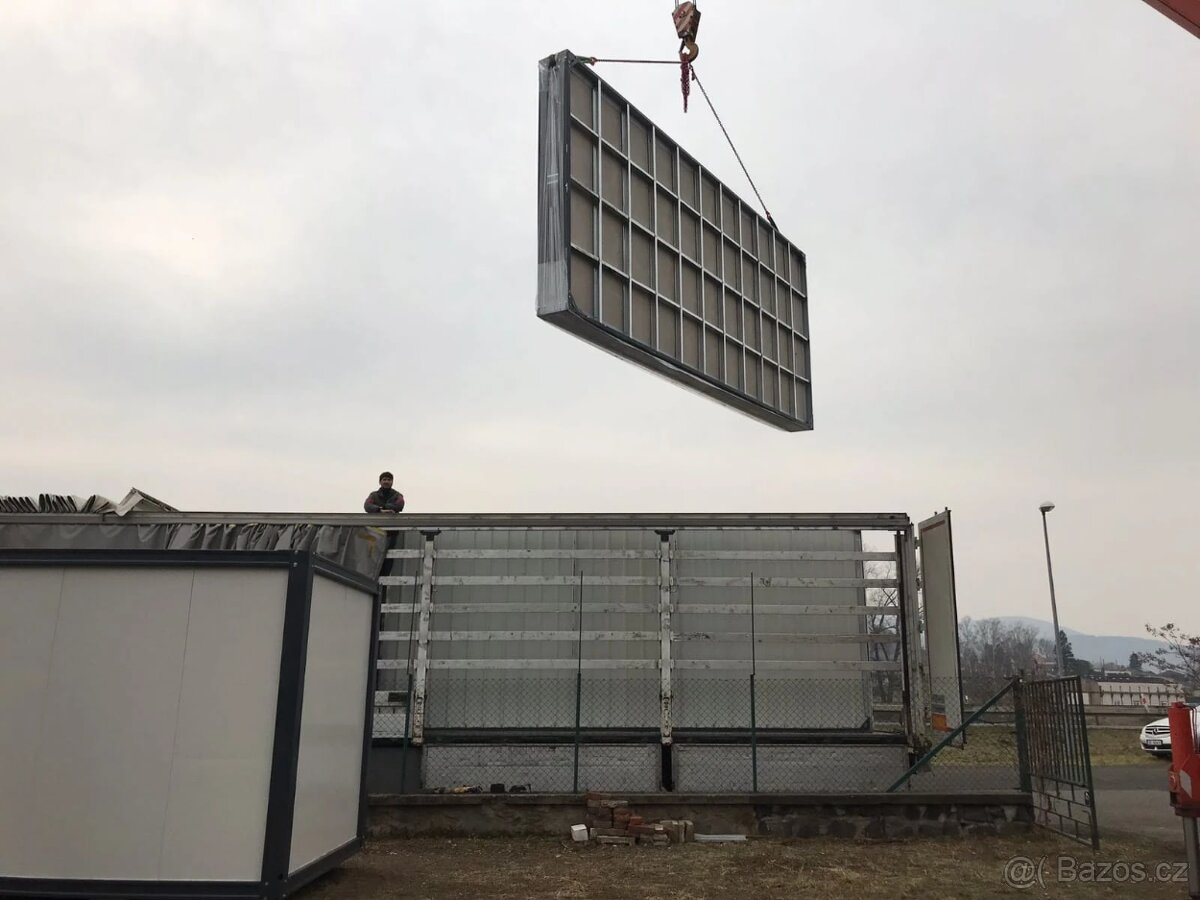 Obytný kontejner se sociálním zařízením 3x6m.FLATPACK - 7