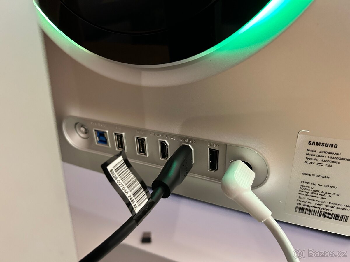 4K 32" OLED Monitor Samsung Oddyssey G8 QD-OLED - 7