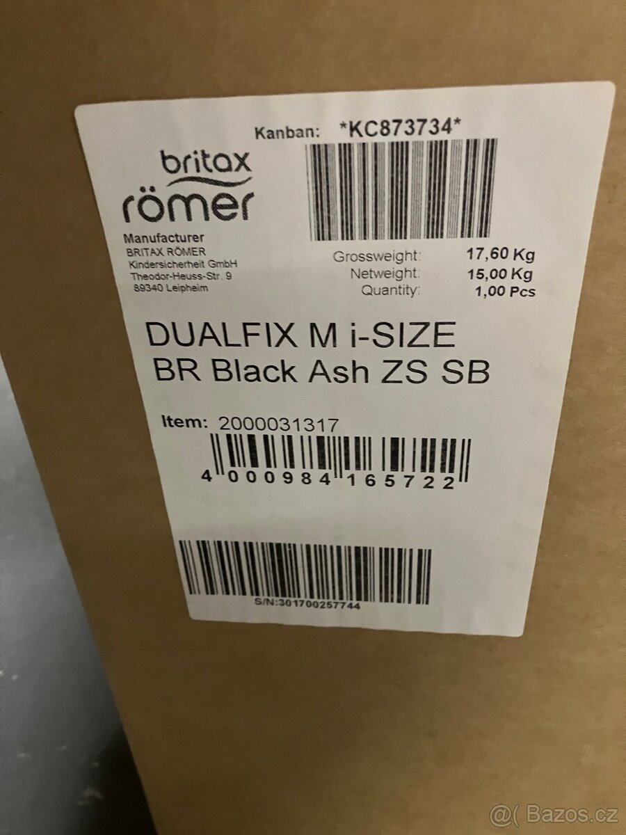Autosedačka BRITAX RÖMER Dualfix M i-Size - 7