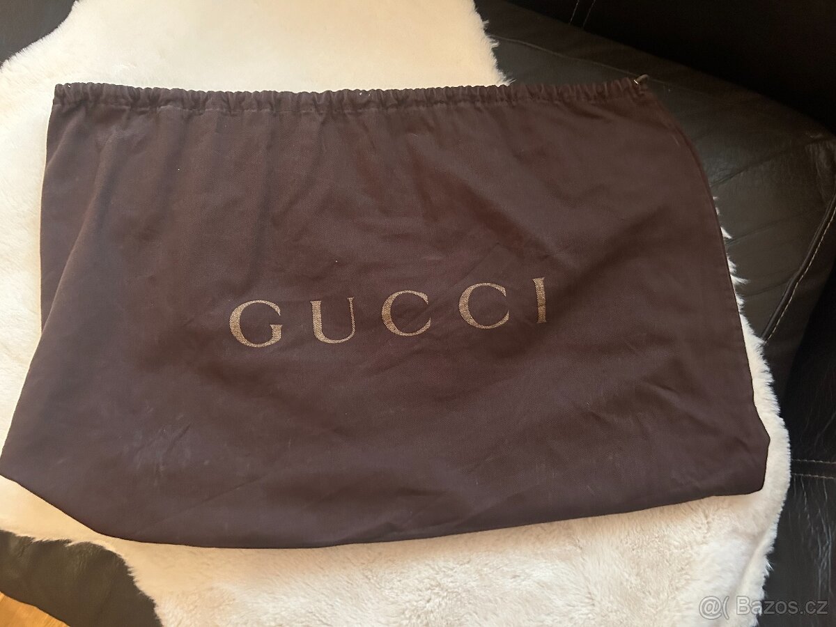 Kabelka Red Gucci Guccissima Mayfair Tote Bag - 7