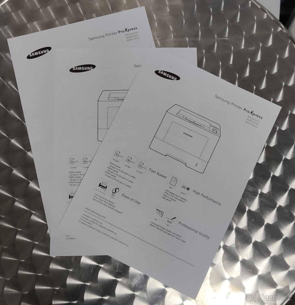 🖨️ Samsung SL-M3320nd LASER, NOVÝ TONER - 7