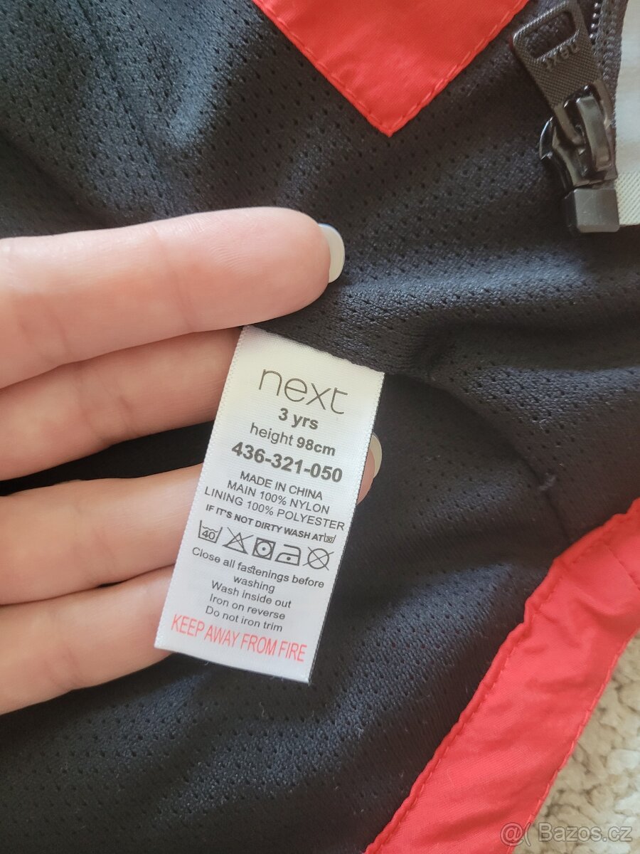 Lehká unisex bunda, next, červená - 7