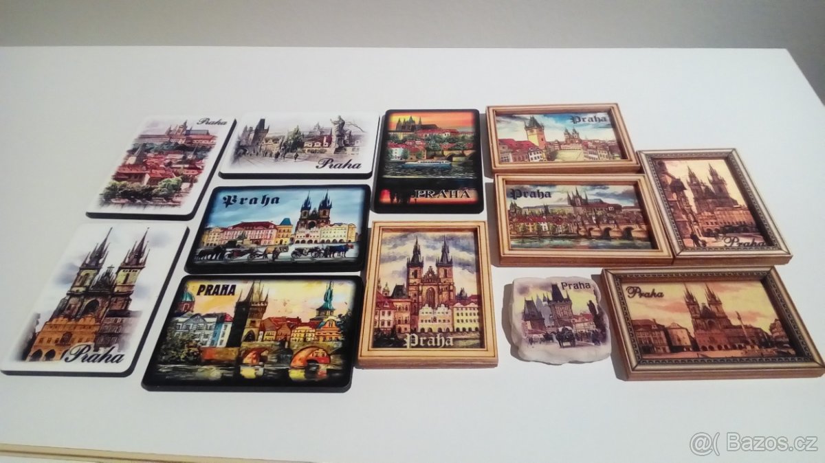 SUVENIRY-HODINY A MAGNETY 30-430Kč - 7